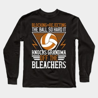 The Ball So Hard, It Knocks Krandma Off The Bleaches Long Sleeve T-Shirt